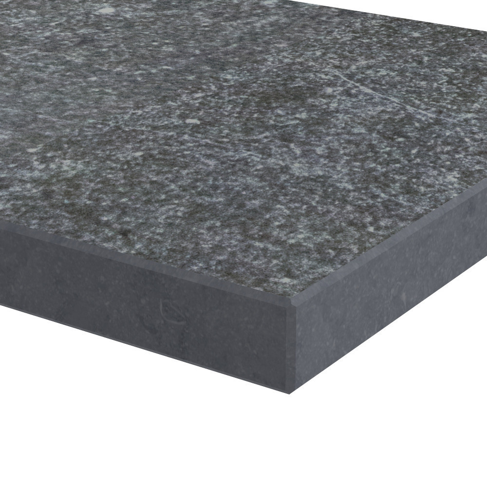 Traptrede 60 mm dik Belgisch Hardsteen (gevlamd) *** AANPASBAAR m²