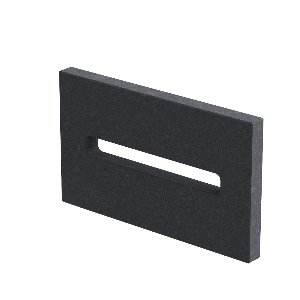 Brievenbus Snip 30 mm dik Nero Assoluto (gezoet)