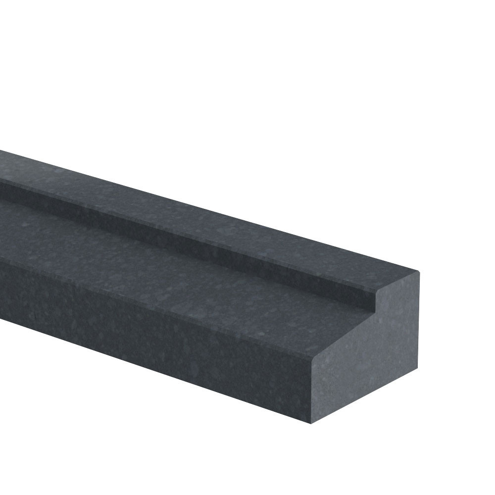 Buitendeurdorpel Kievit buitendraaiend 114 x 60 mm Nero Assoluto (gezoet)