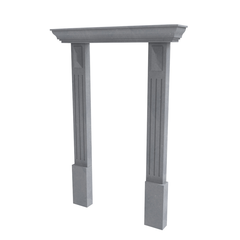 Deuromlijsting Casarca 120 mm Belgisch hardsteen (geschuurd)