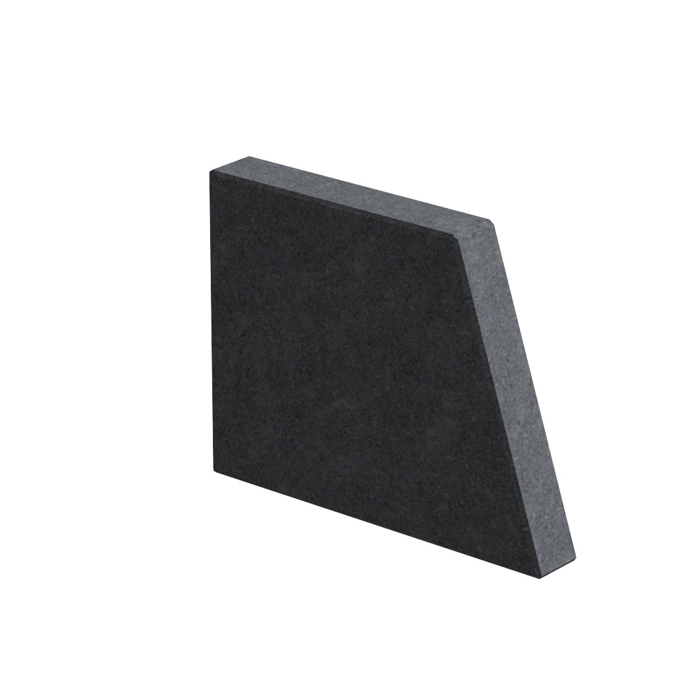 Aanzetsteen Raaf 30 mm dik Nero Assoluto (gezoet)