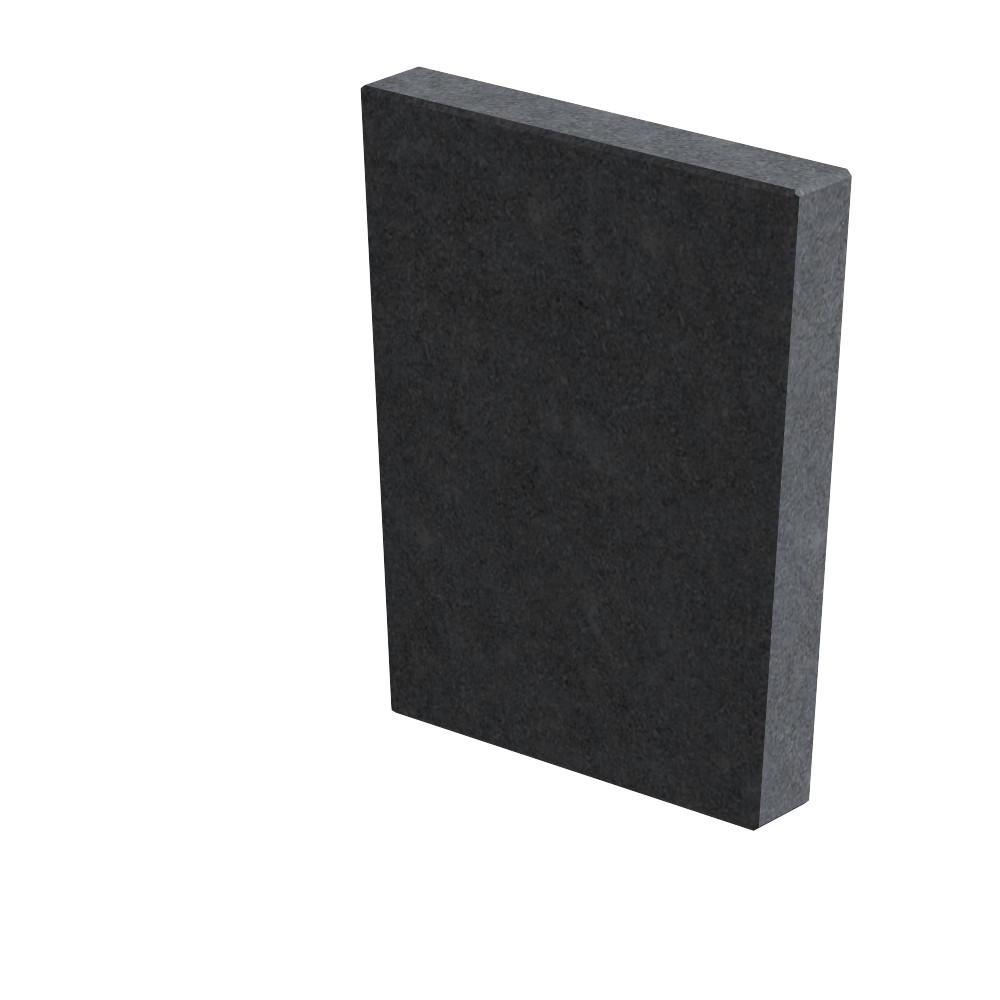 Sluitsteen Kauw 30 mm dik Nero Assoluto (gezoet)