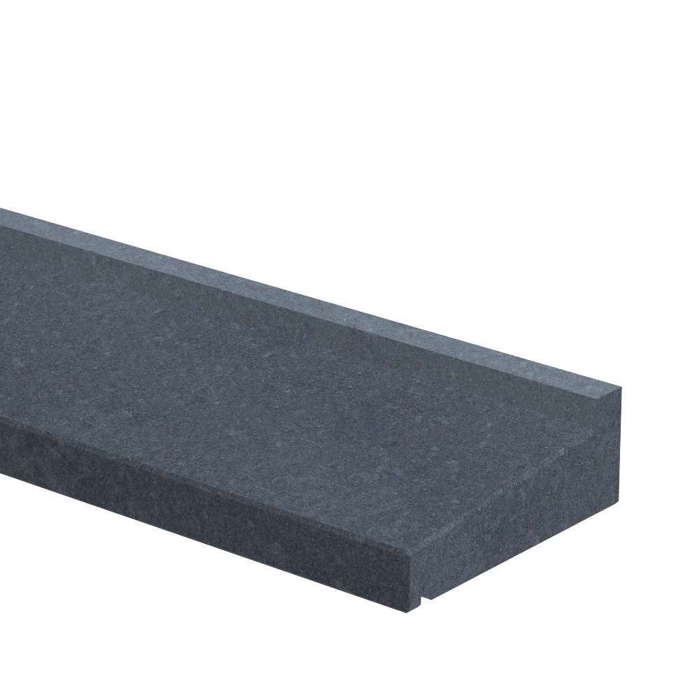 Raamdorpel Topper 160 x 60 mm Nero Assoluto (gezoet)