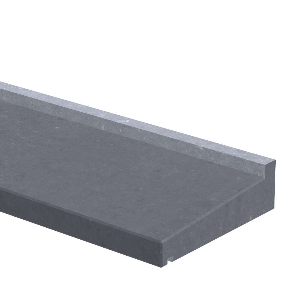 Raamdorpel Topper 200 x 60 mm Belgisch hardsteen (gezoet)