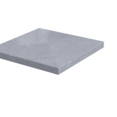 Pilaarpet 4-zijdig aflopend Ibis 40 mm Belgisch hardsteen (geschuurd)