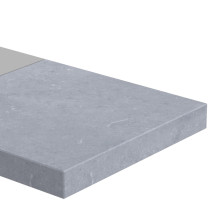 Muurafdekker Eindstuk vlak Frater 50 mm dik Belgisch Hardsteen (geschuurd)