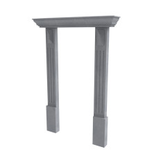 Deuromlijsting Casarca 120 mm Belgisch hardsteen (geschuurd)