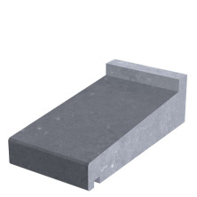 Sample Raamdorpel Topper 200 x 60 mm Belgisch Hardsteen (gezoet)
