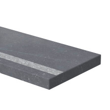 Traptrede 40 mm dik met antisliprand Belgisch Hardsteen (gezoet)